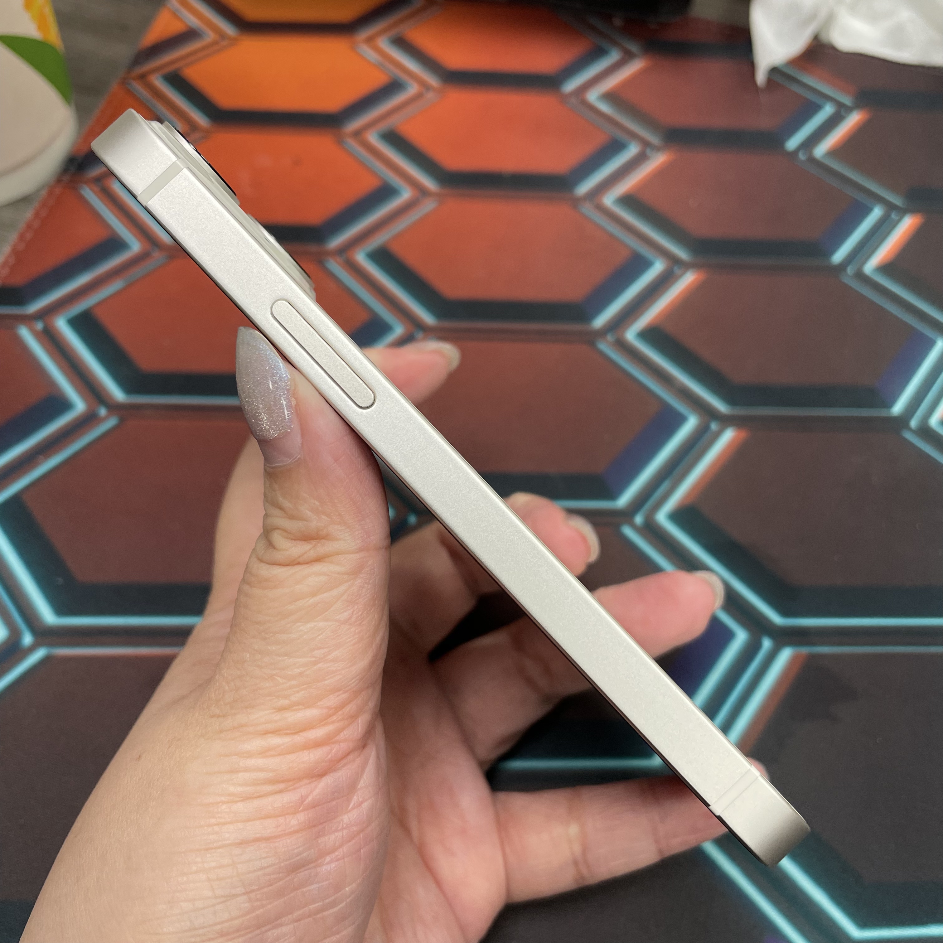 *7153 13 mini 完美機 512GB 電100 白色 white