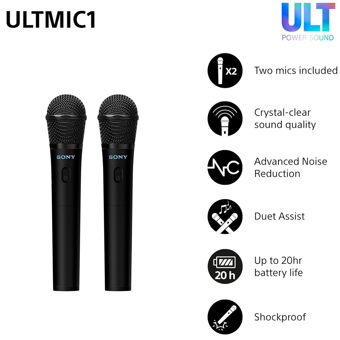Sony Wireless Microphone for ULT Speakers (UO-ULTMIC1)