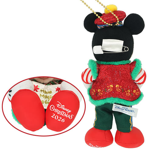【預訂】TDR Christmas 2026 - Mickey 公仔掛飾