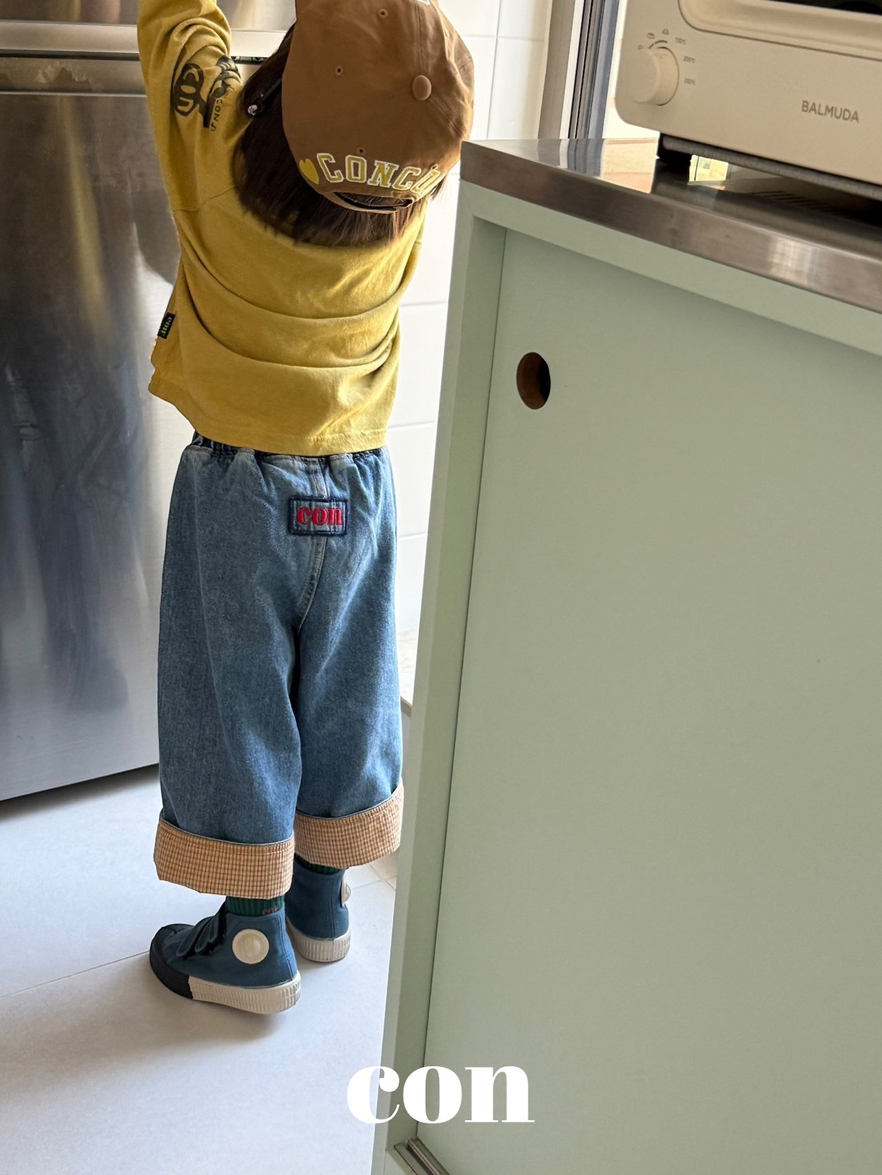 Con | Wash Roll-up Denim