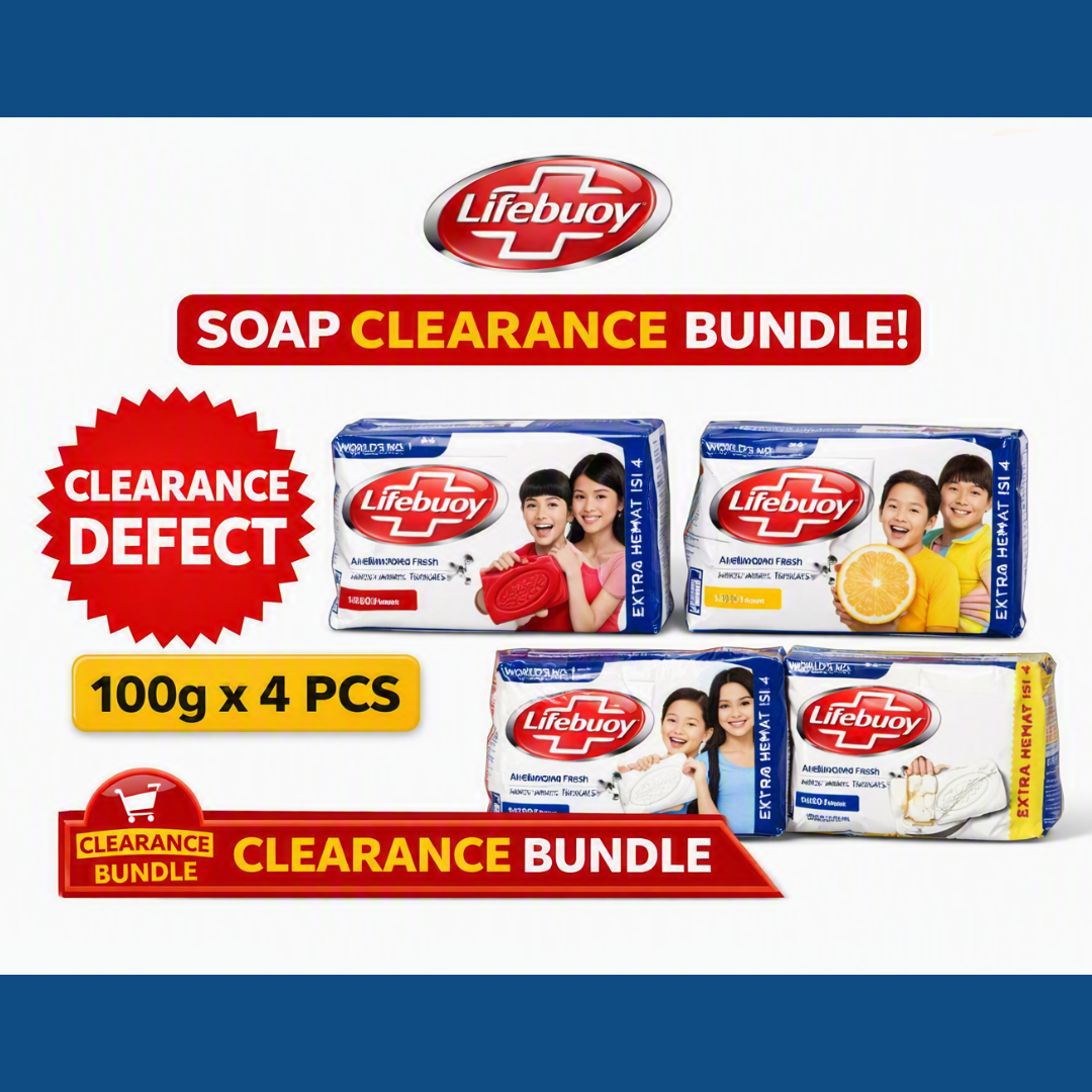 Lifebuoy Bar Soap clearance Bundle (Defect)