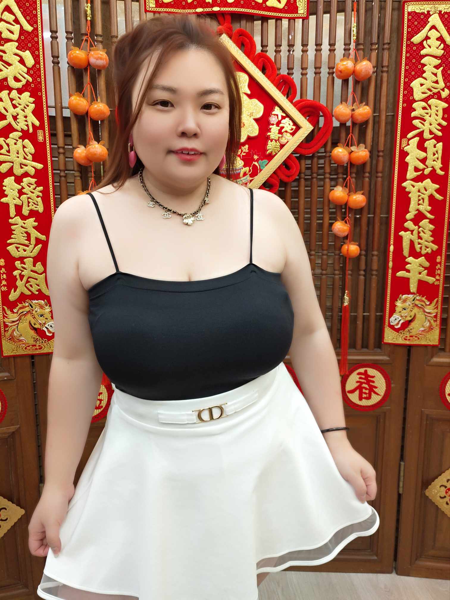 NJA15 NY#1806 平口吊带背心