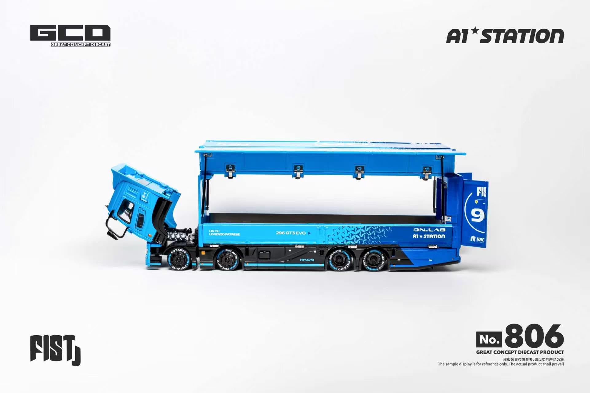（預訂 Pre Order) (KS-073-806 ) FIST x GCD Model x A1-STATION x Shoom64 LB-TRUCKS I MITSUBISHI FUSO SUPER GREAT - FIST (LWD)