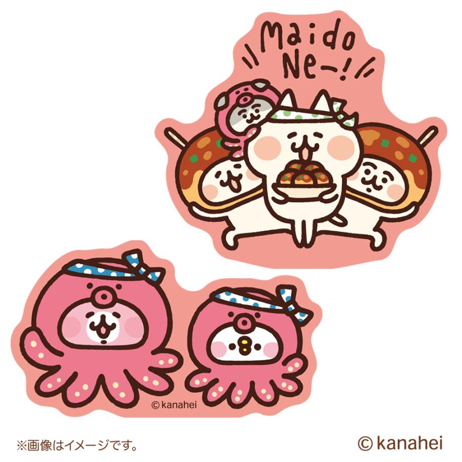 日本 kanahei KIDDYLAND 大阪梅田店 10週年記念 章魚燒系列 貼紙