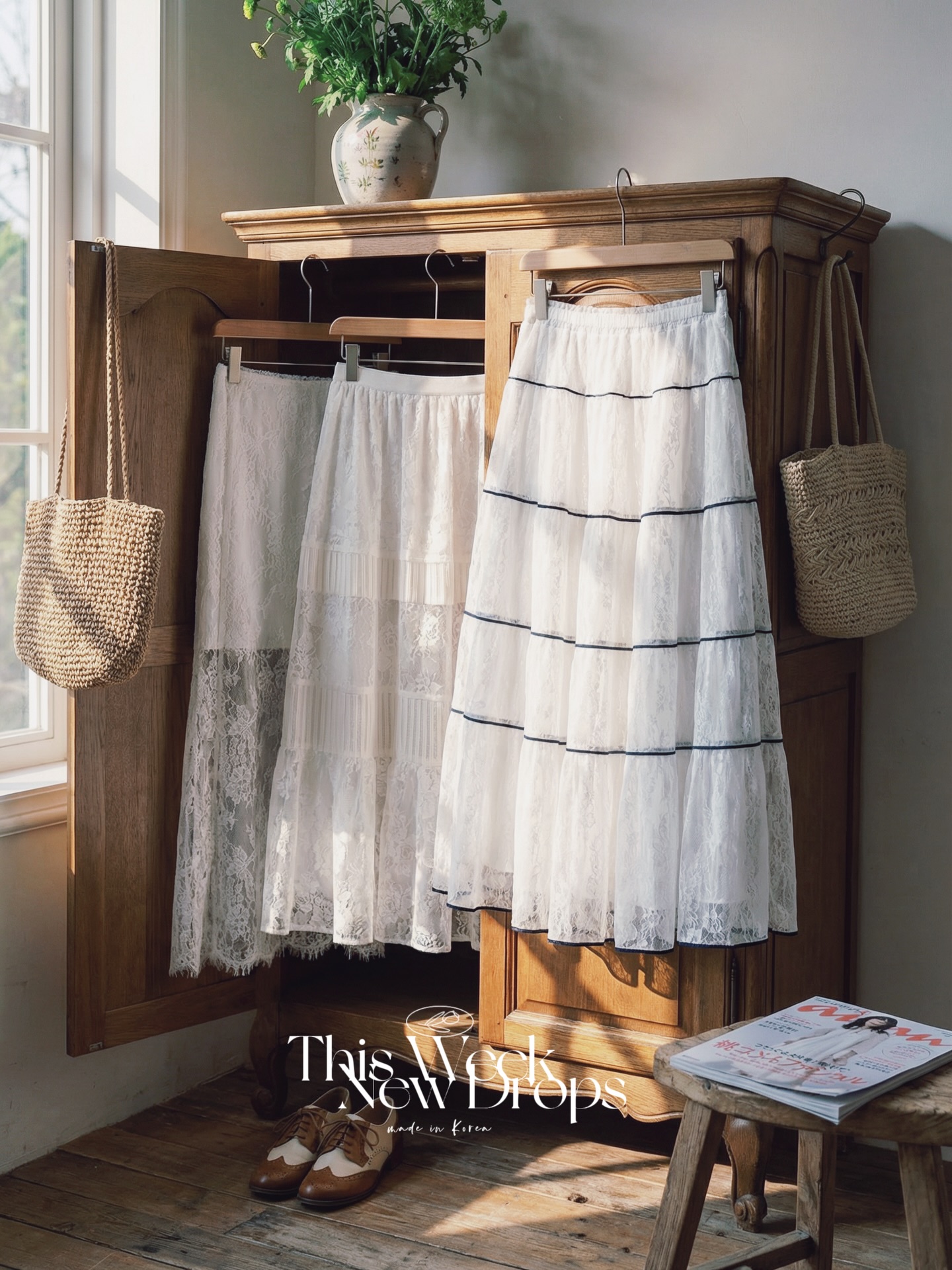 暗花蛋糕半截裙