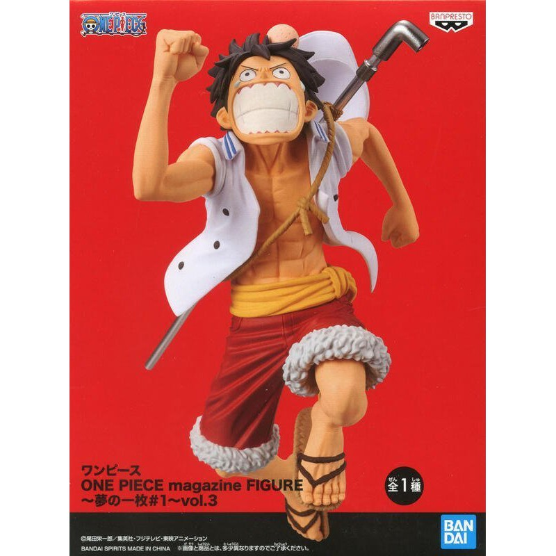 Banpresto, Magazine Figure: One Piece, A Piece of Dream #1 Vol. 3 Monkey D Luffy 海賊王 夢的一枚 路飛