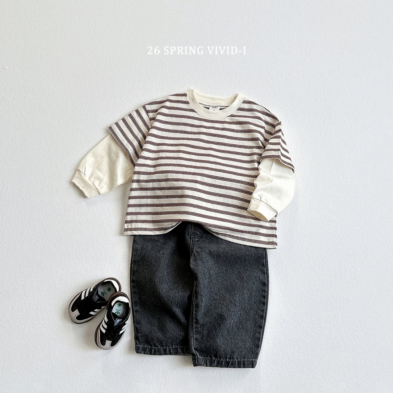 部分現貨🌸預訂 韓國直送🌸🇰🇷VIVIDI三色日常寬鬆闊腳牛仔褲