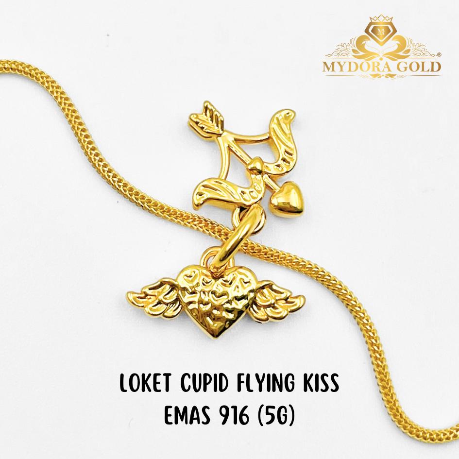 MYDORA Loket Cupid Flying Kiss (5G) l EMAS 916/22K