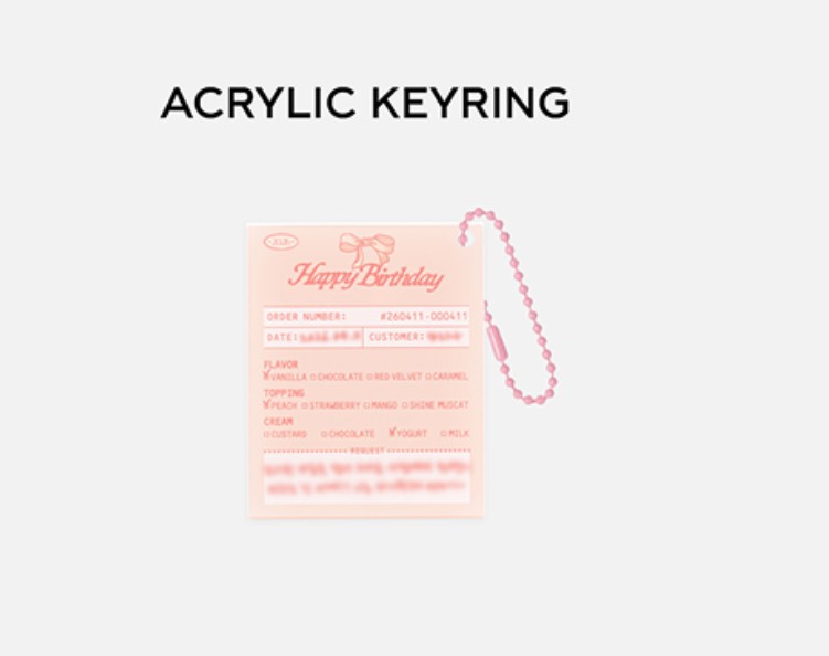 SM TOWN - Karina Happy Birthday aespa Karina 生日官方周邊