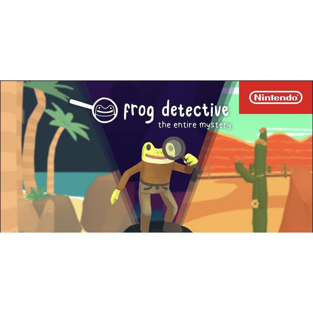 (🔥NEW RELEASE🔥) Frog Detective The Entire Mystery (Nintendo Switch) Digital Download