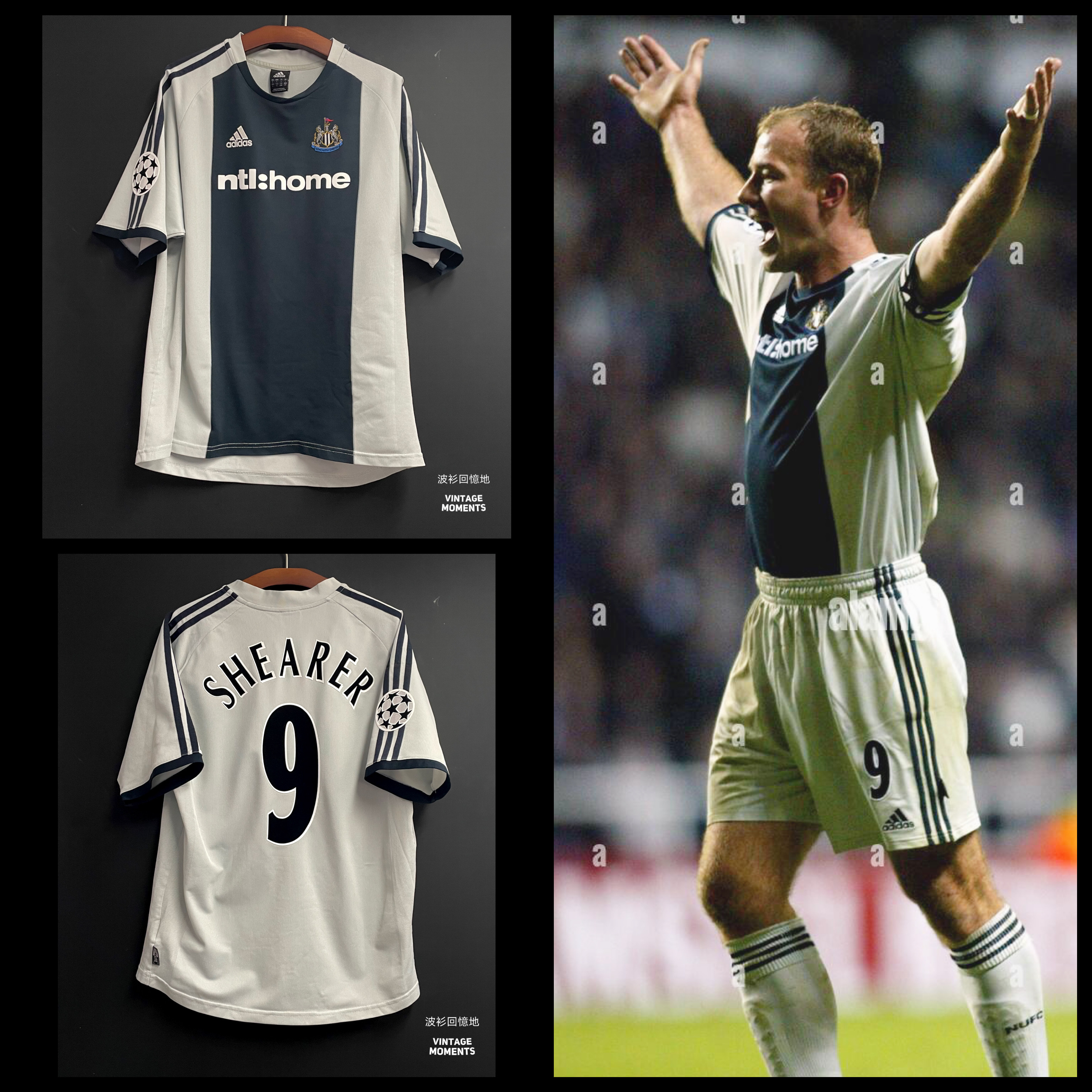 紐卡素02/03客場 舒利亞 NEWCASTLE UNITED AWAY SHEARER