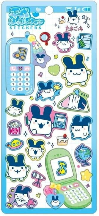 Tamagotchi系列立體貼紙