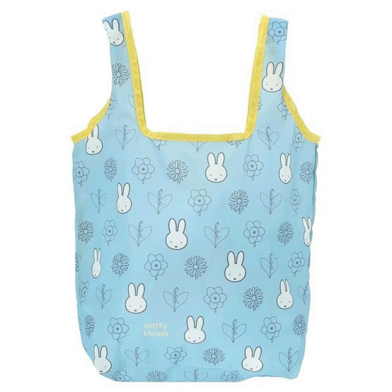 Miffy - 環保袋 (藍色花卉款)