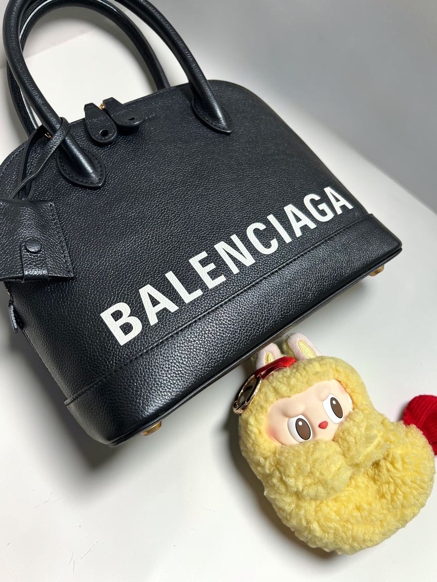 Balenciaga Ville 2way Bag small 黑色牛皮 100%Authentic, 98%New ✅Key Lock✅Dust bag