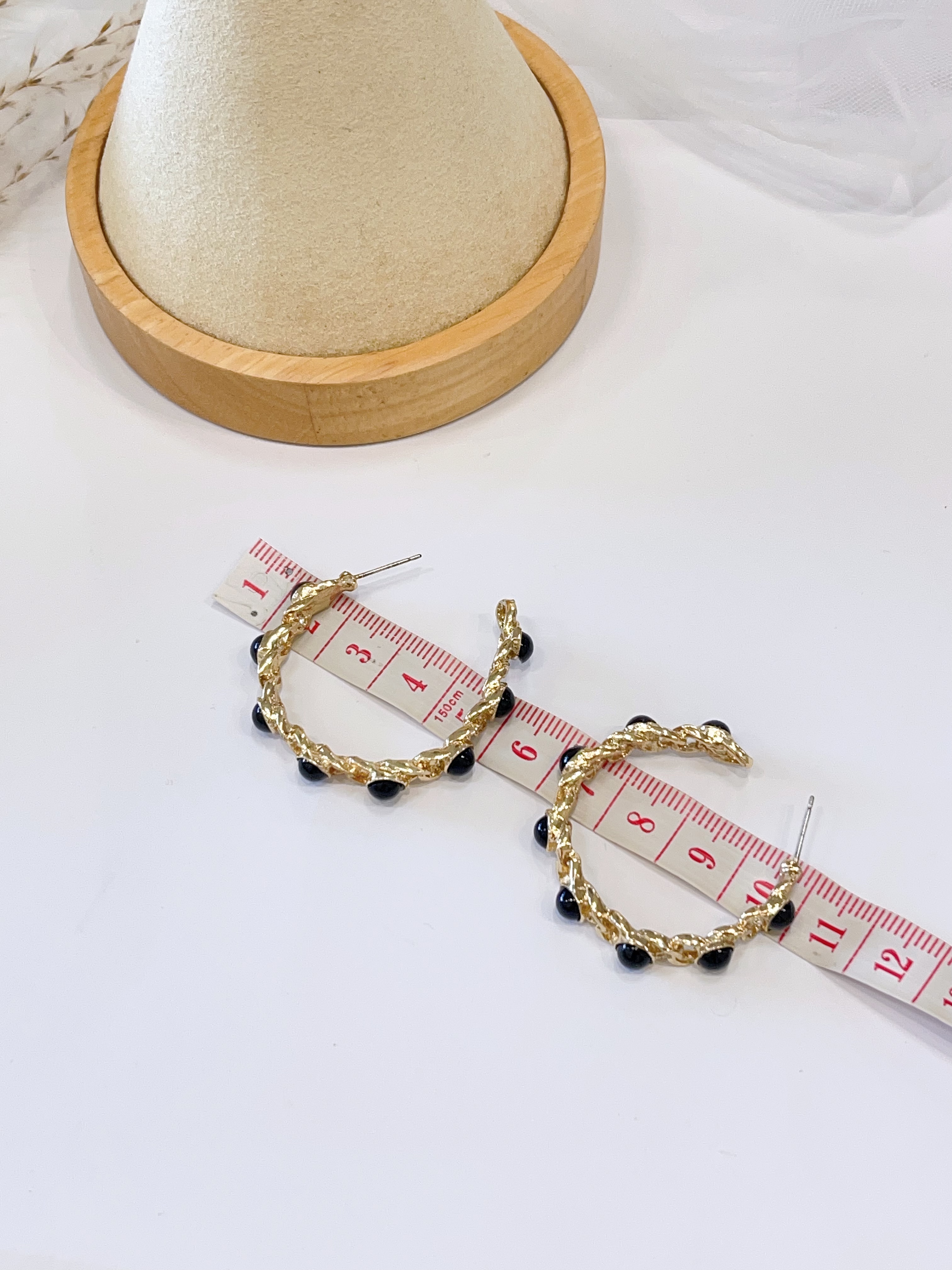 轻奢高级感C字耳环