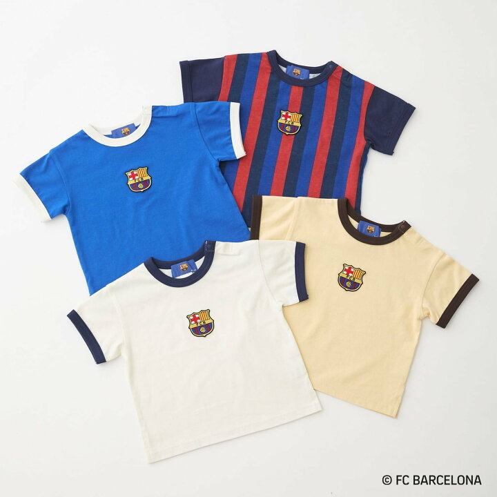 🇯🇵預訂 日本直送🇯🇵Petit Main x 巴塞球隊系列四色球隊標誌短袖上衣