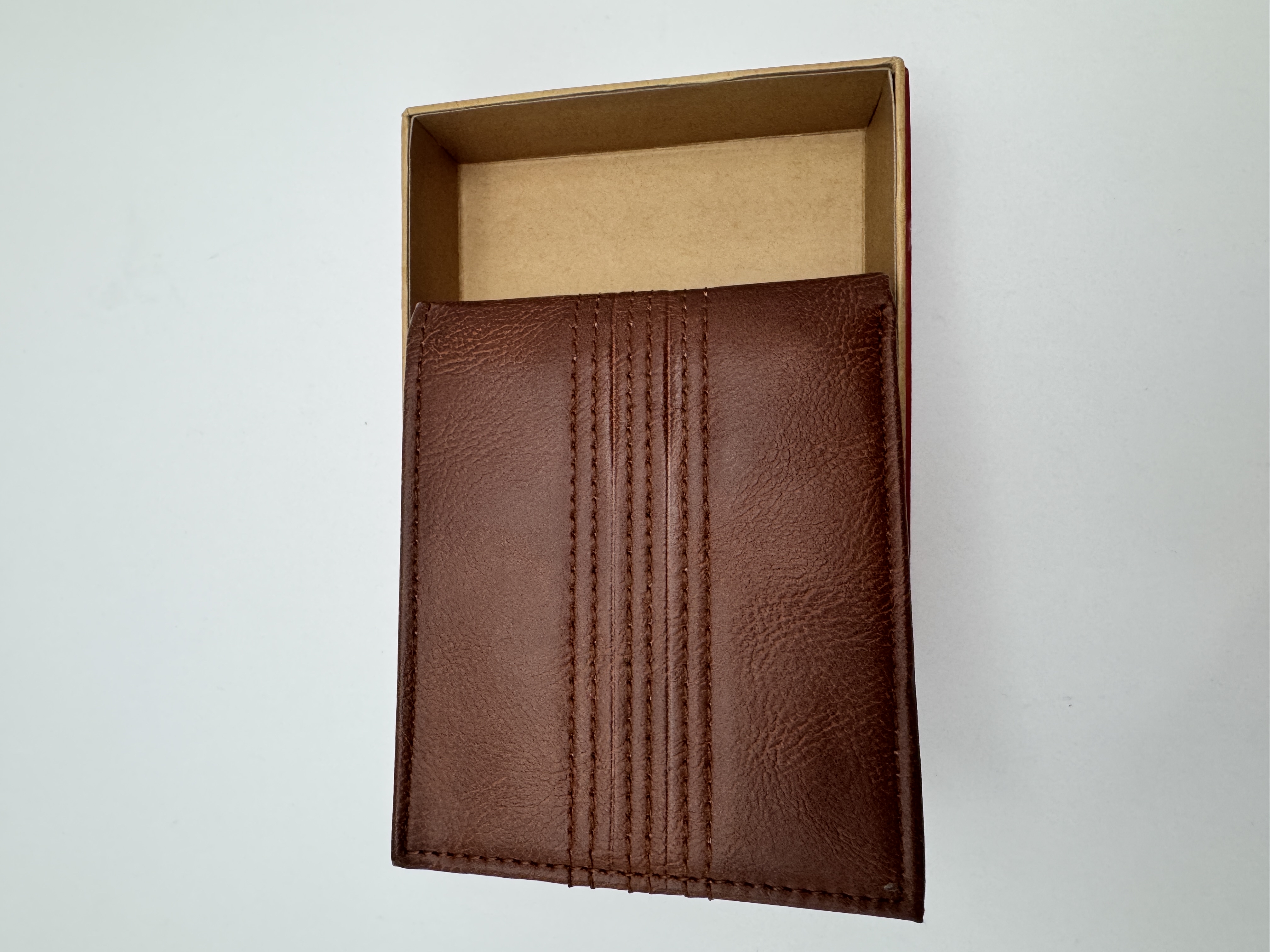  Levi’s 啡色皮銀包（香港現貨）