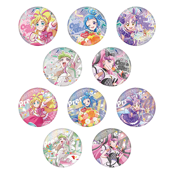 光之美少女 偶像與你 PreCure Dream Stage Special Visual 盲抽鑽閃襟章 #P-PCG1024 [Toei] (PRE-ORDER) [2026/07]