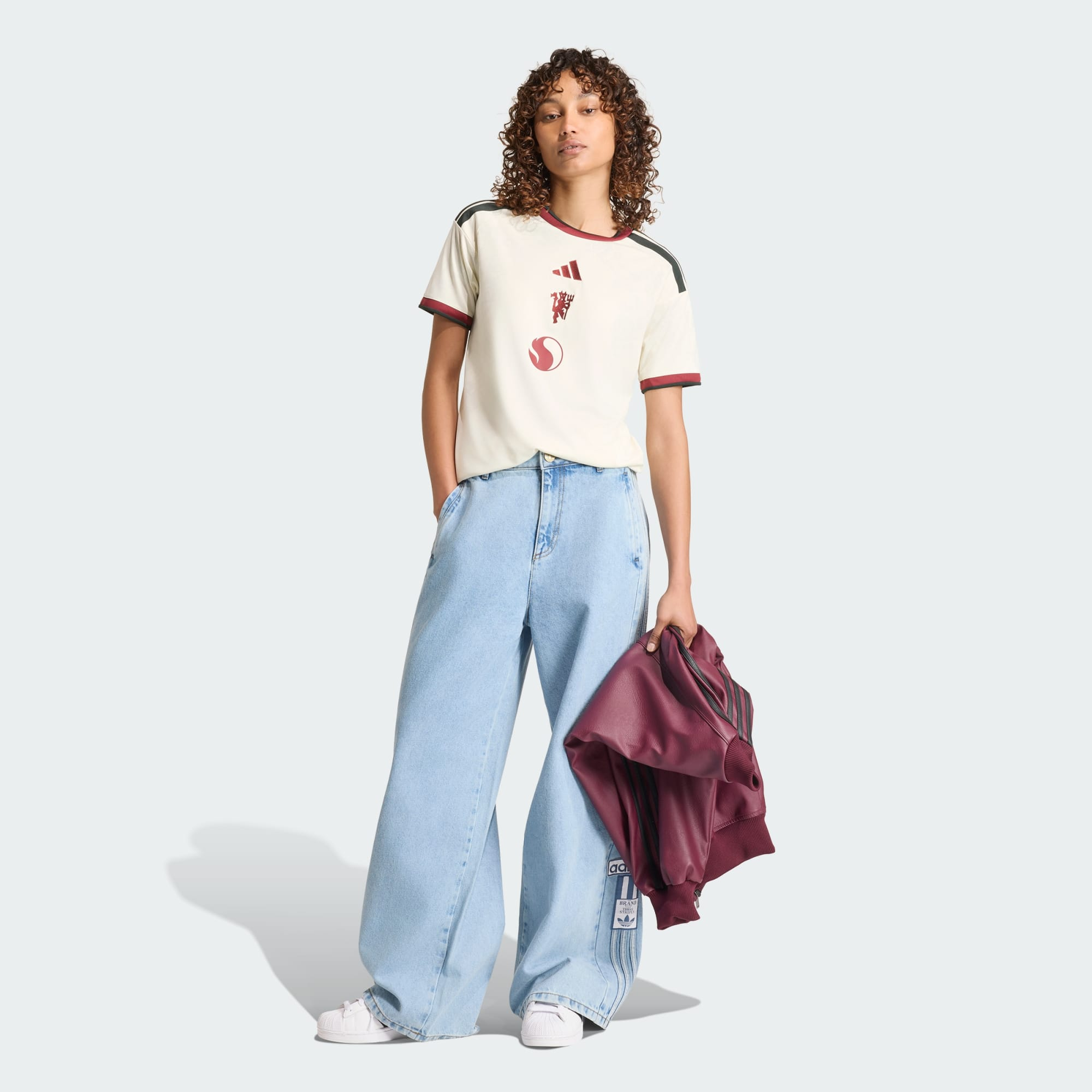 Adidas Manchester United 曼聯 2026-27 女裝三客球迷版球衣 (可加印字章) KC4767