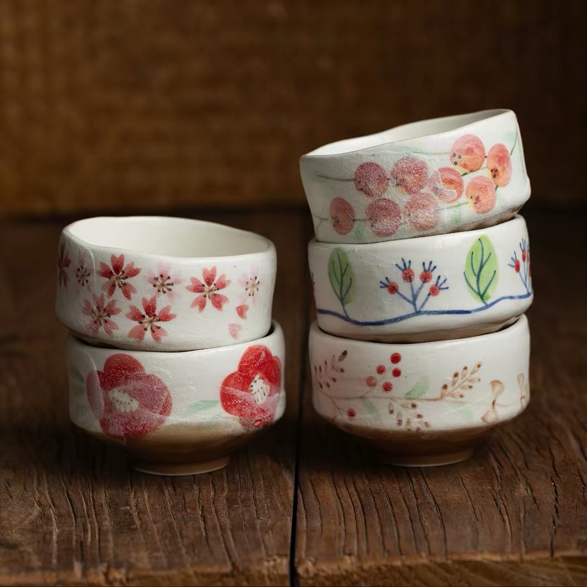 日本製美濃燒抹茶碗