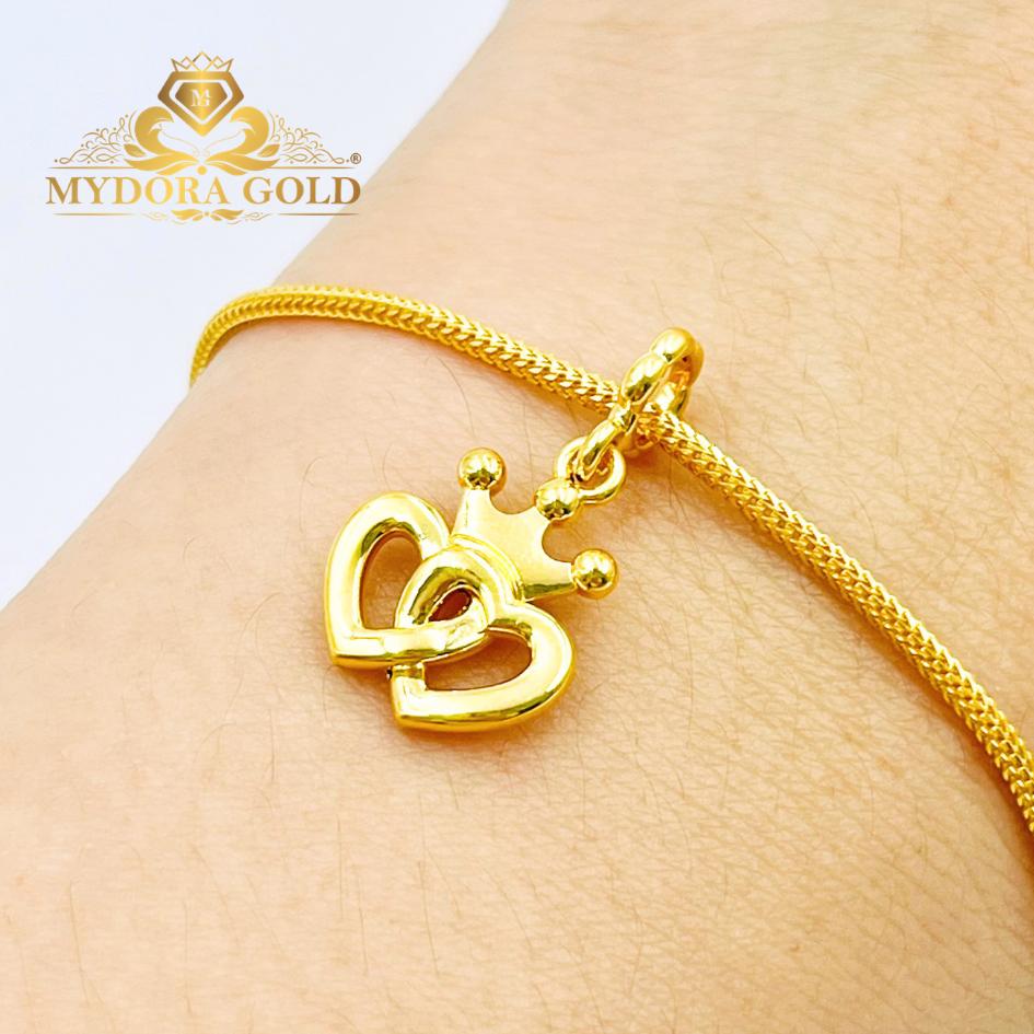 MYDORA Loket Double Love Crown (5G) l EMAS 916/22K