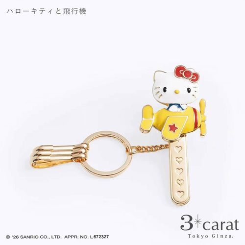 🆕【⭐訂購⭐】🇯🇵日本直送 🌀#Sanrio #Kitty 包包金屬鑰匙圈夾  [2款選] 🌀 [ELJD-0169][261119]