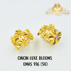 MYDORA Cincin Luxe Blooms (5G) l EMAS 916/22K