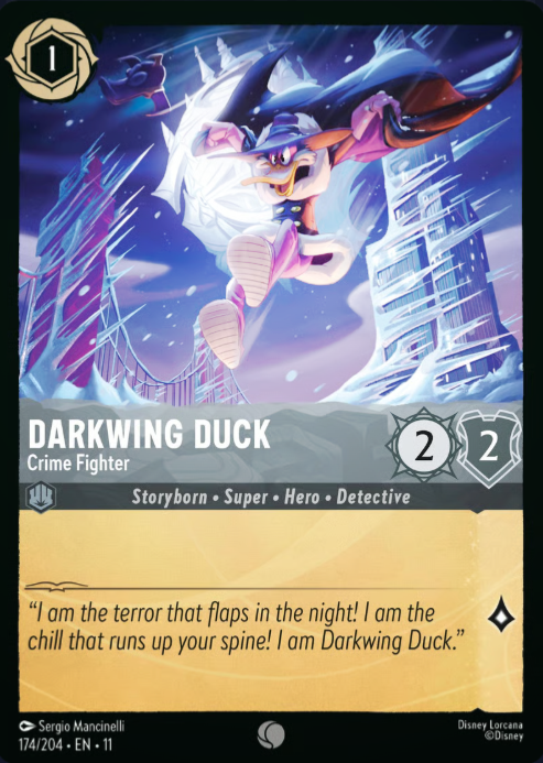 174/204 Darkwing Duck - Crime Fighter C