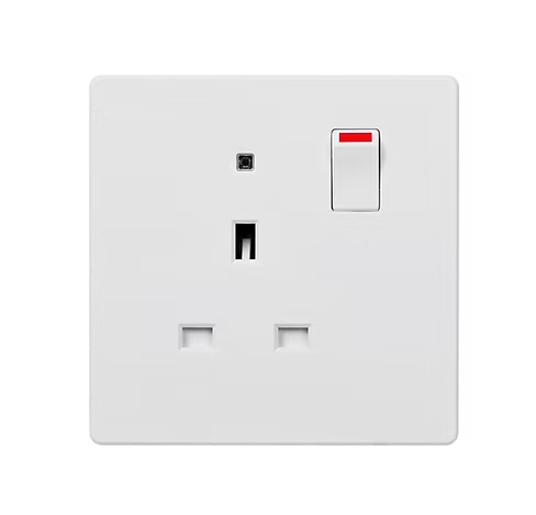 MK Aria 白 13A單蘇有掣有燈 插座
