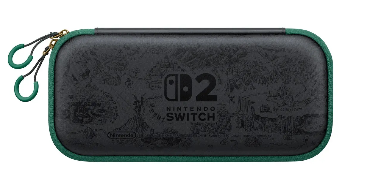 Nintendo Switch 2 便攜包 薩爾達傳說 40週年紀念版（附螢幕保護貼）