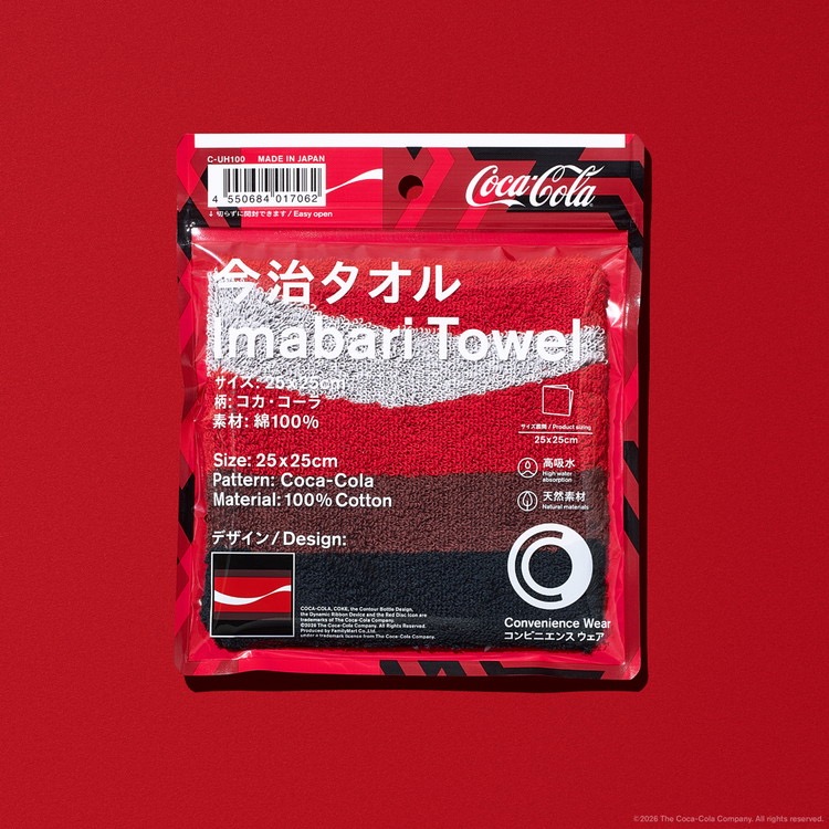 Family Mart X COCA COLA  今治毛巾手帕
