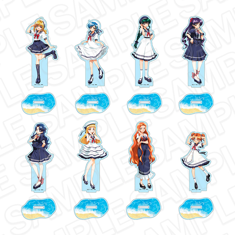 唱k小魚仙 碎閃立牌 水手服造型 ver. Pichi Pichi Pitch #P-MMG0787 [Contents Seed] (PRE-ORDER) [2026/09]