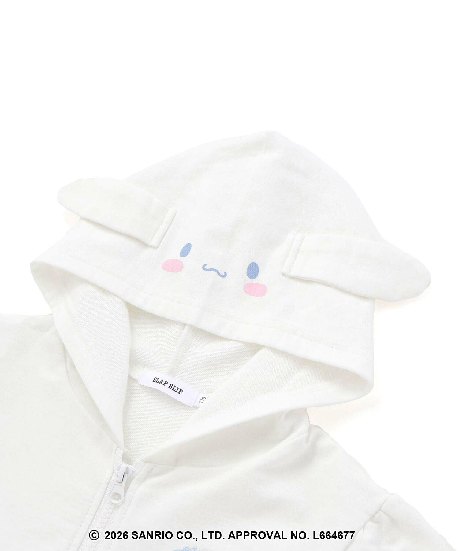 🇯🇵預訂 日本直送🇯🇵Slap Slip x Sanrio系列兩色人物印花立體耳朵連帽拉鍊外套