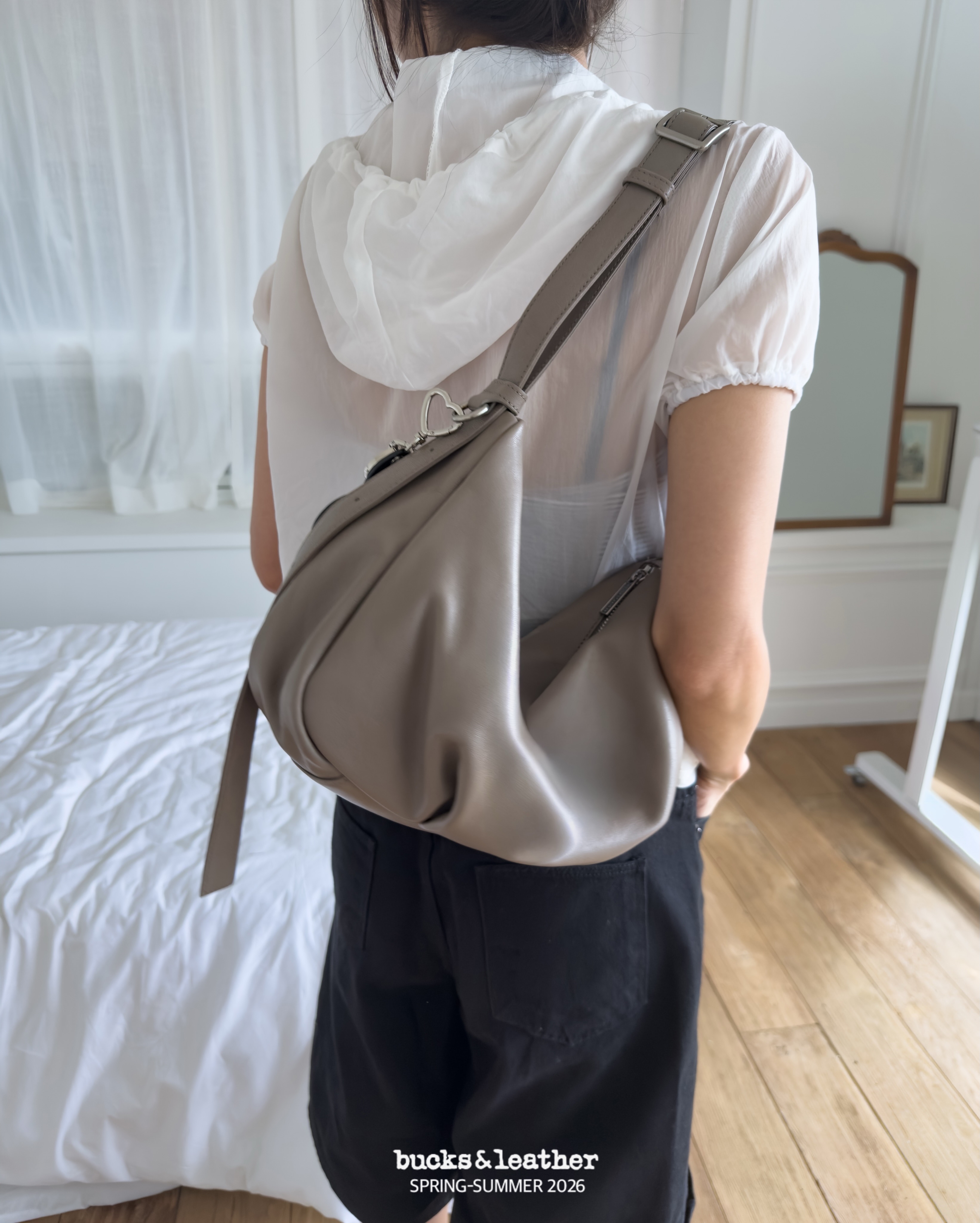 【26SS 】預訂_Nua Bag By Bucks & leather