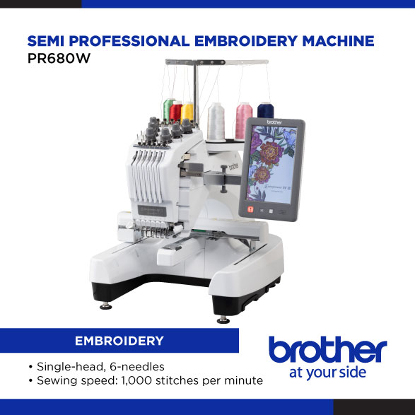 Brother Embroidery Machine PR680W
