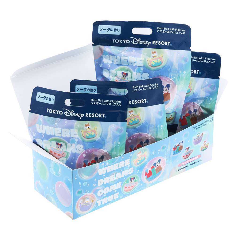【預訂】TDR Disney Characters bath ball 4p