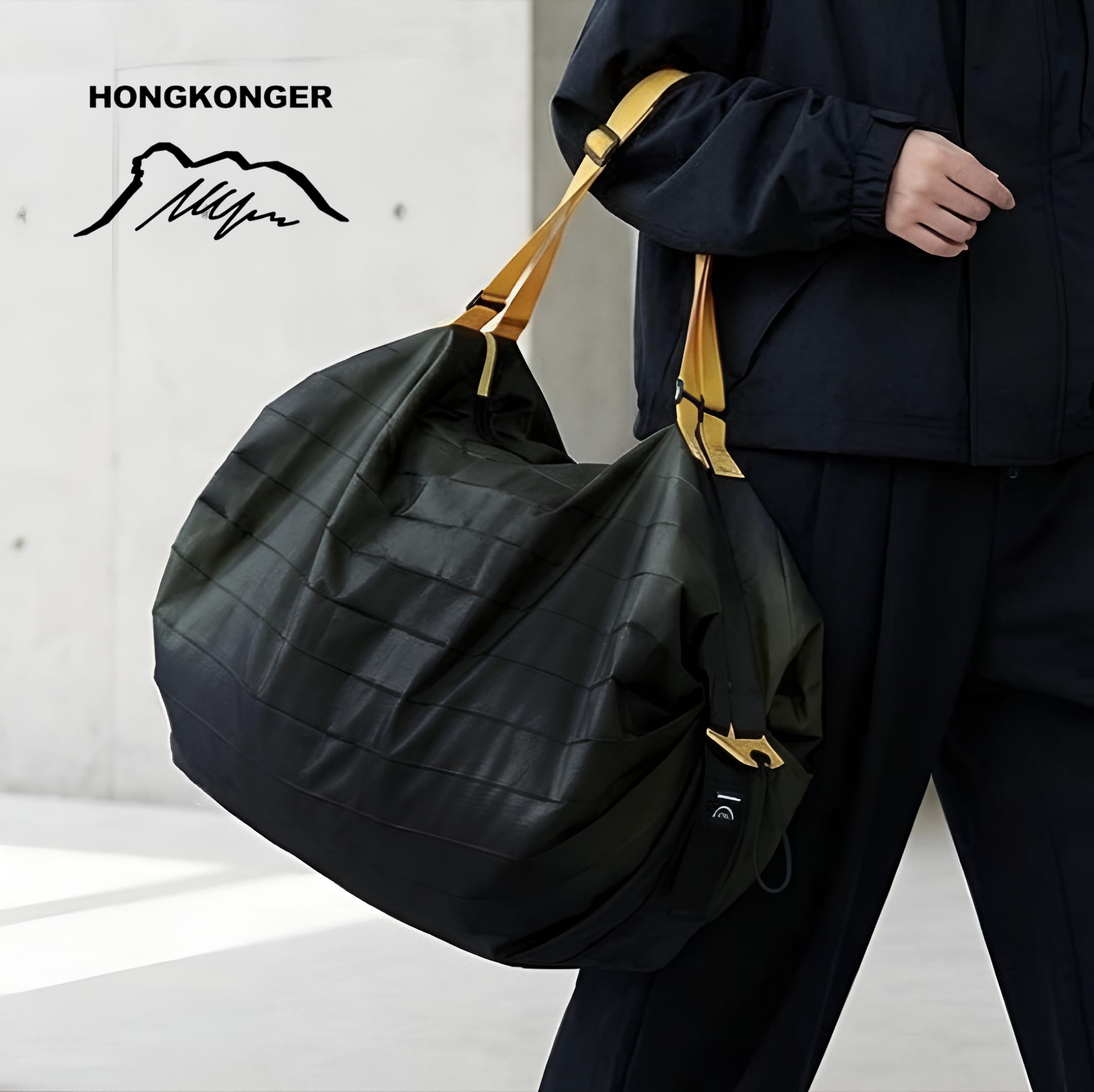 HONGKONGER獅子山 超大容量 1秒摺疊環保袋