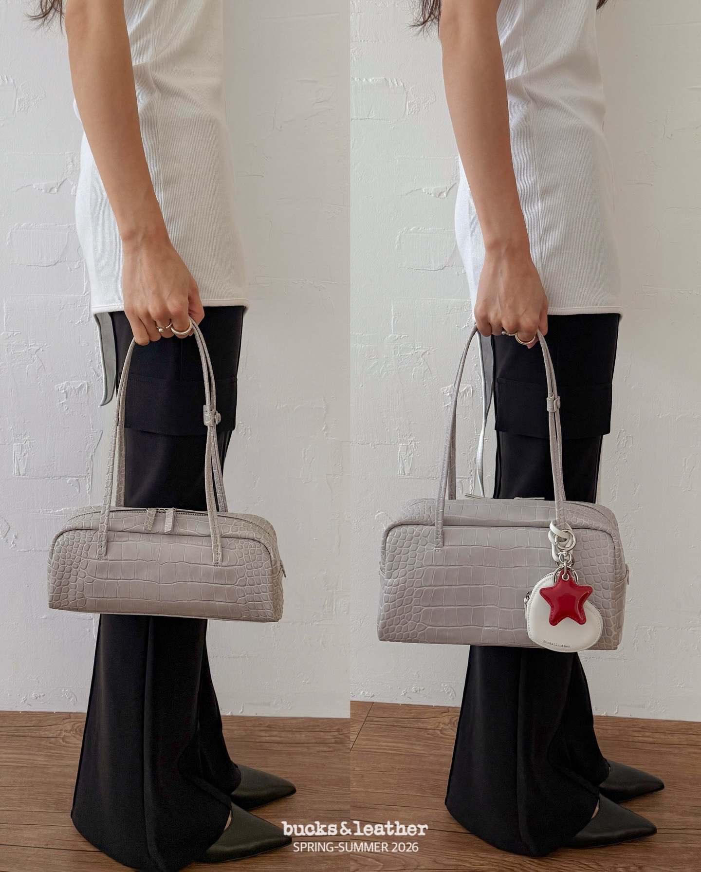 【26SS】 預訂_French Toast Bag by Bucks & leather