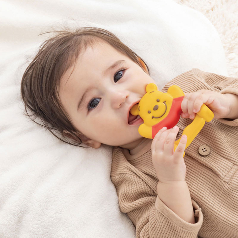 🇯🇵預訂 日本直送🇯🇵Winnie the pooh小熊維尼磨牙玩具牙膠