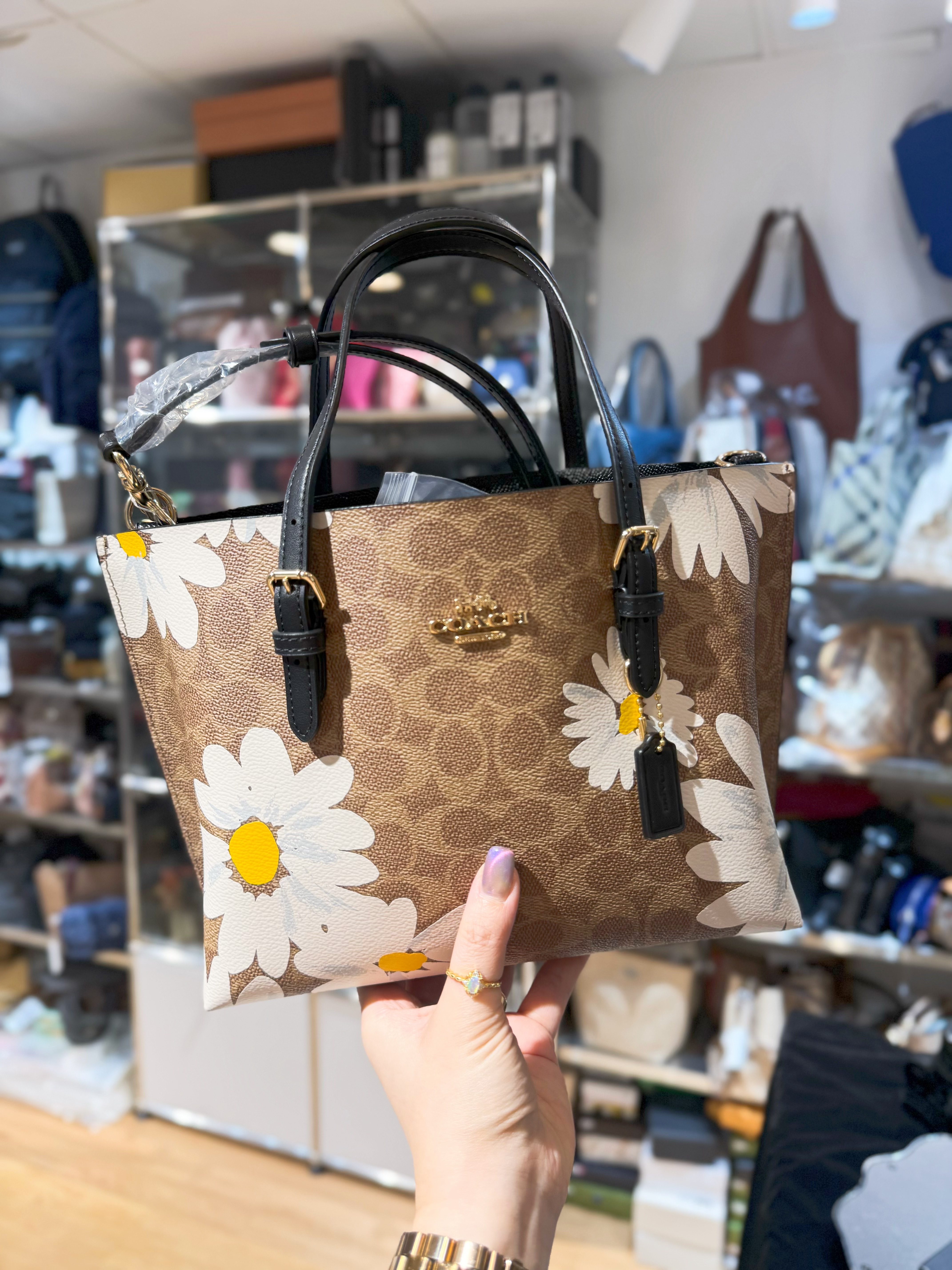 Coach Mollie crossbody 25 logo/m/floral/bow