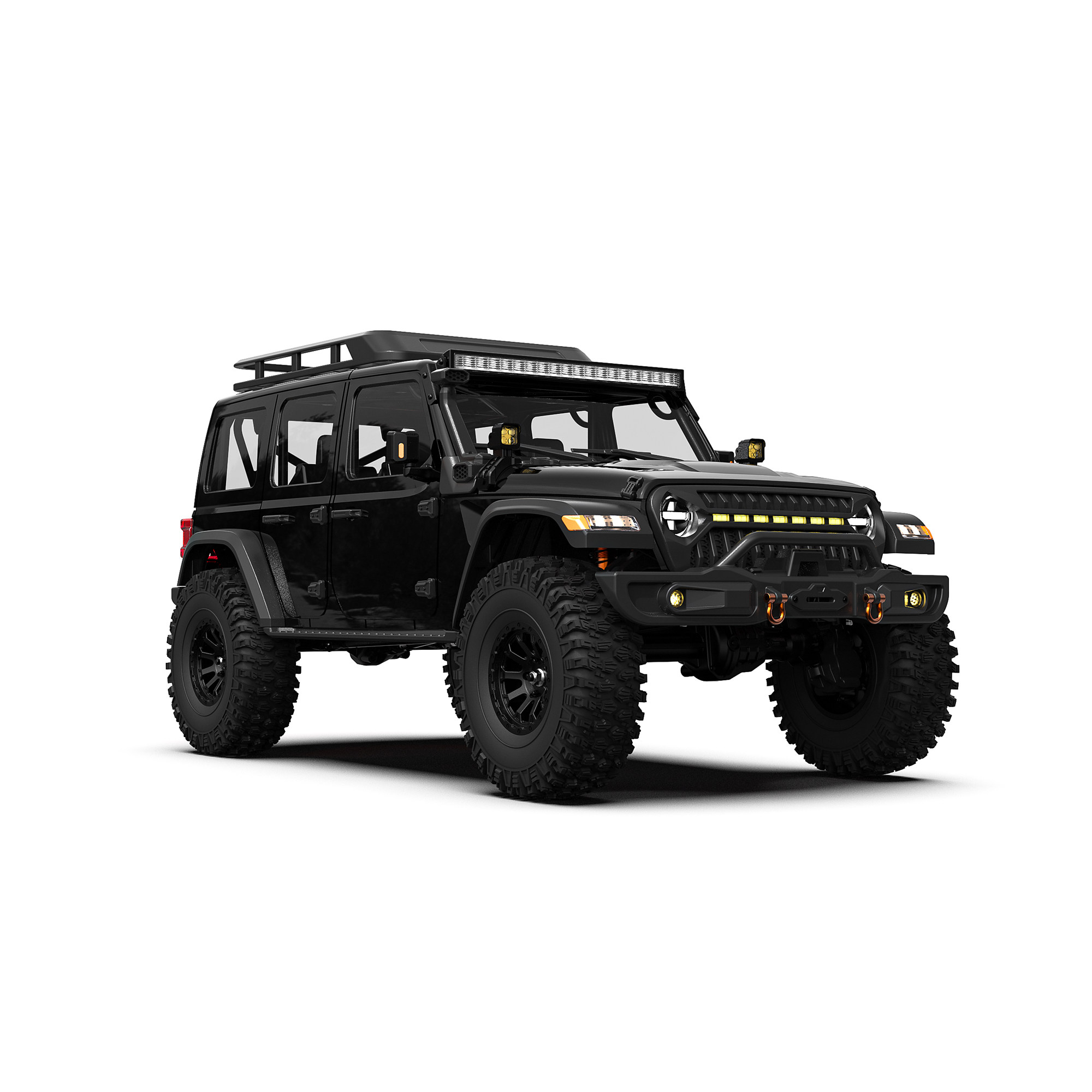 全新 RLAARLO 1/7 Sensored Brushless Crawler MK07 V2 Hand-Painted | 雷拉洛 侏羅紀圖案 攀爬車 | 前後差速鎖 | 變速波箱