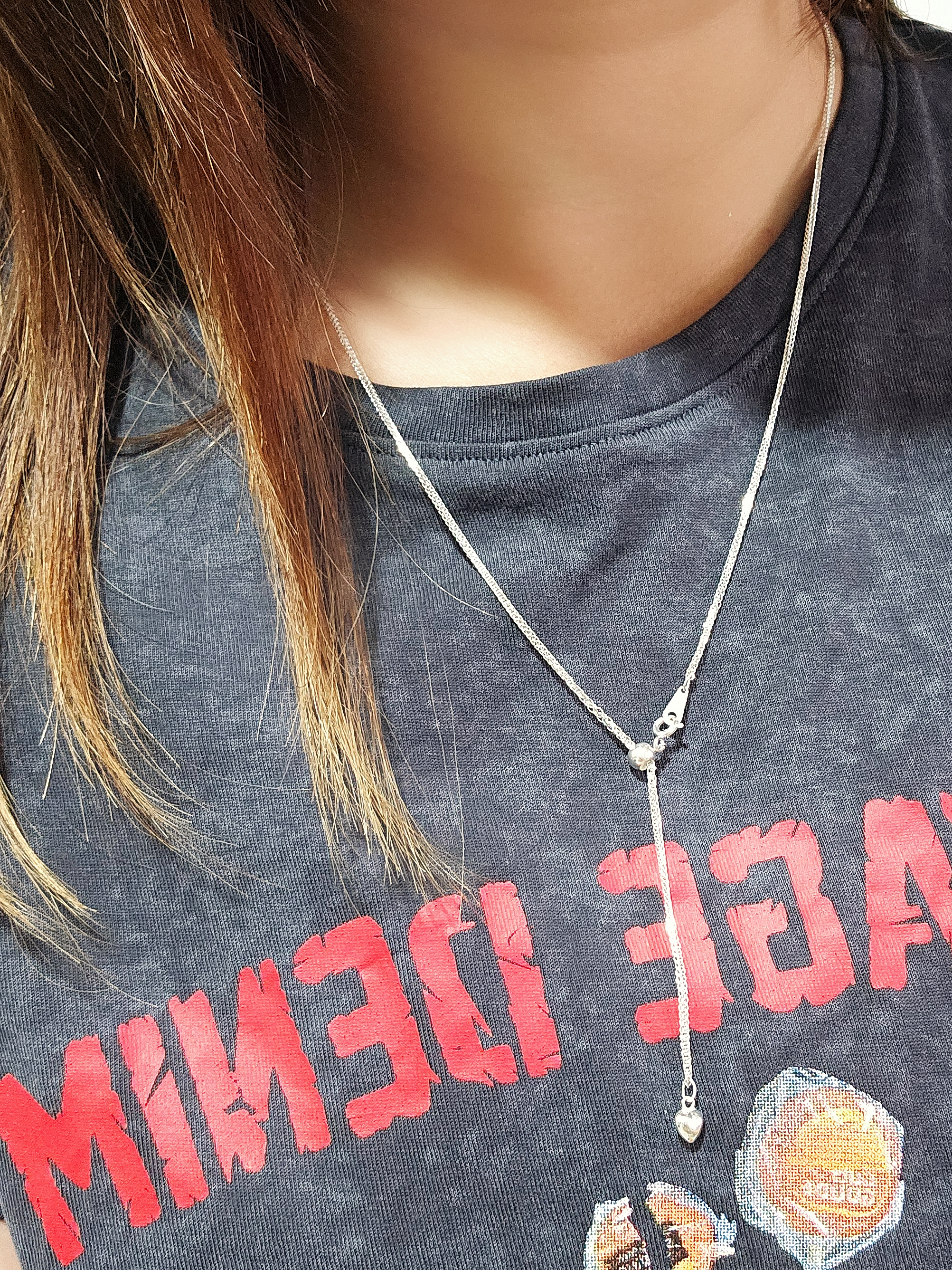 S925 - EN0116 Pull My Heart Necklace