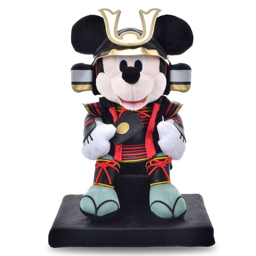 🎀【預訂】 Mickey 五月人形武士盔甲公仔