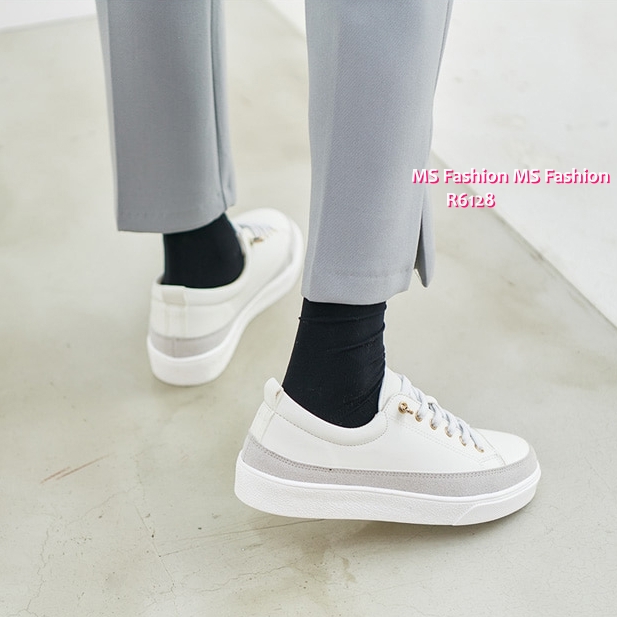 R6128 韓國🇰🇷拼色免綁帶Sneakers