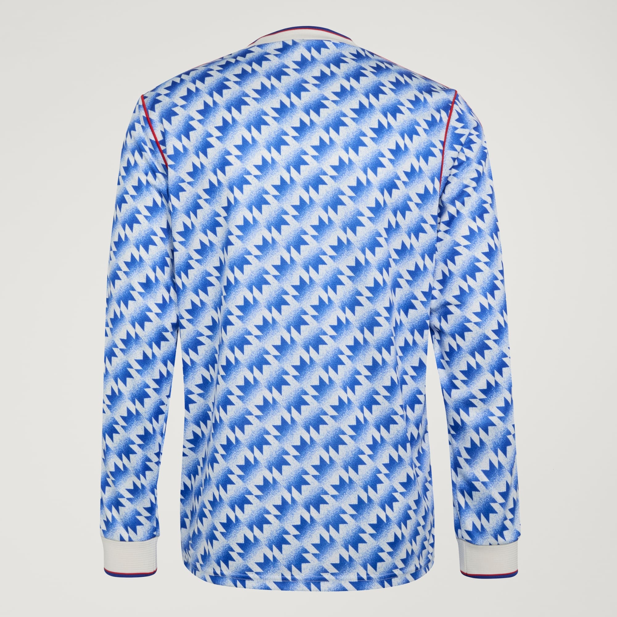 傳奇藍色美學 ⚽ Adidas Originals Manchester United 曼聯 1991/92 長袖復刻作客球衣 (可加印字) JM5498