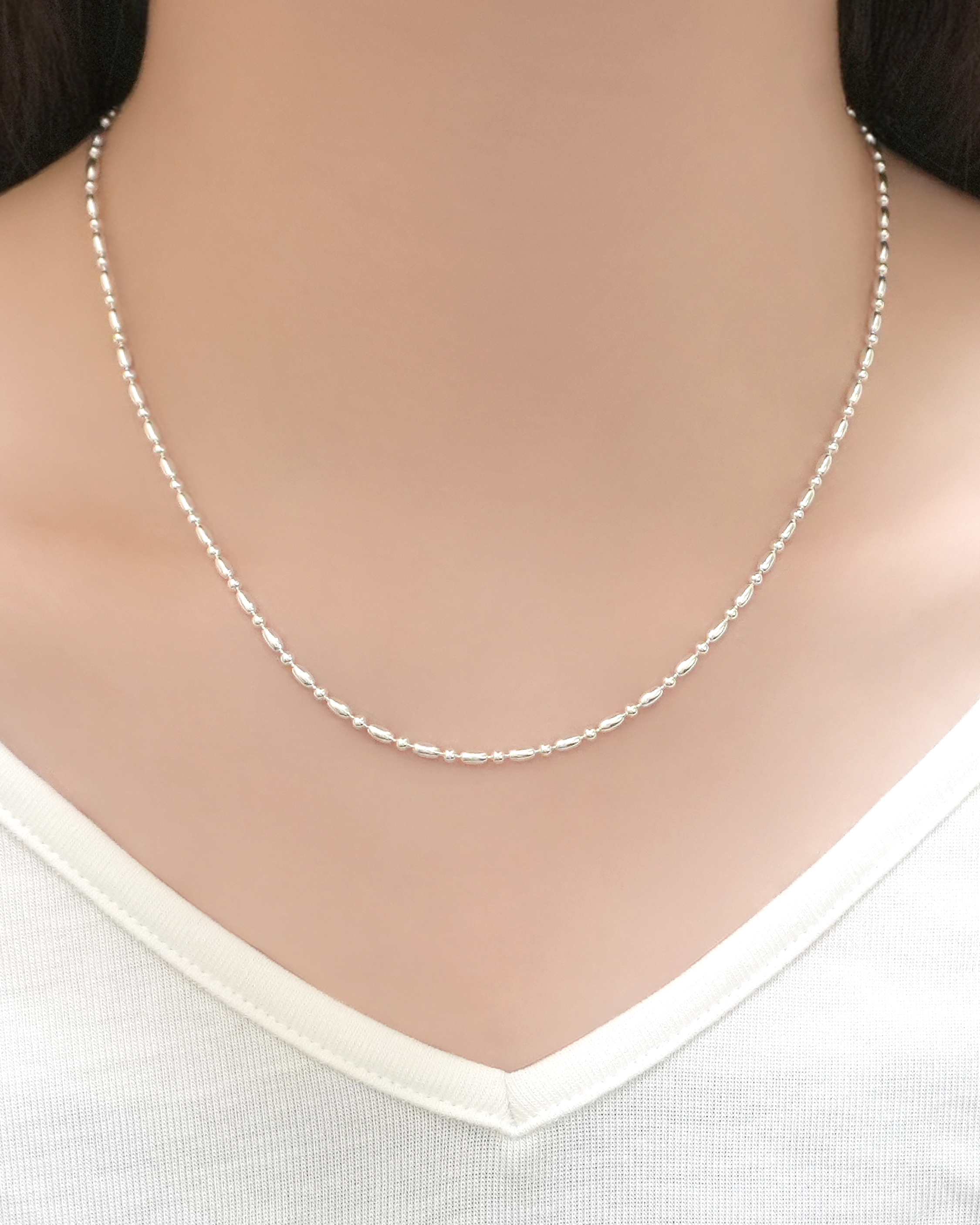 Timeless Urban Bean Necklace