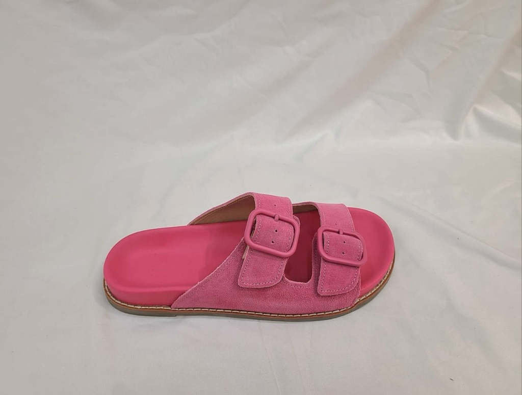 彩色夏天牛皮涼鞋🩴✨顏色靚，韓國新出Size 35/36/37/38/39/40