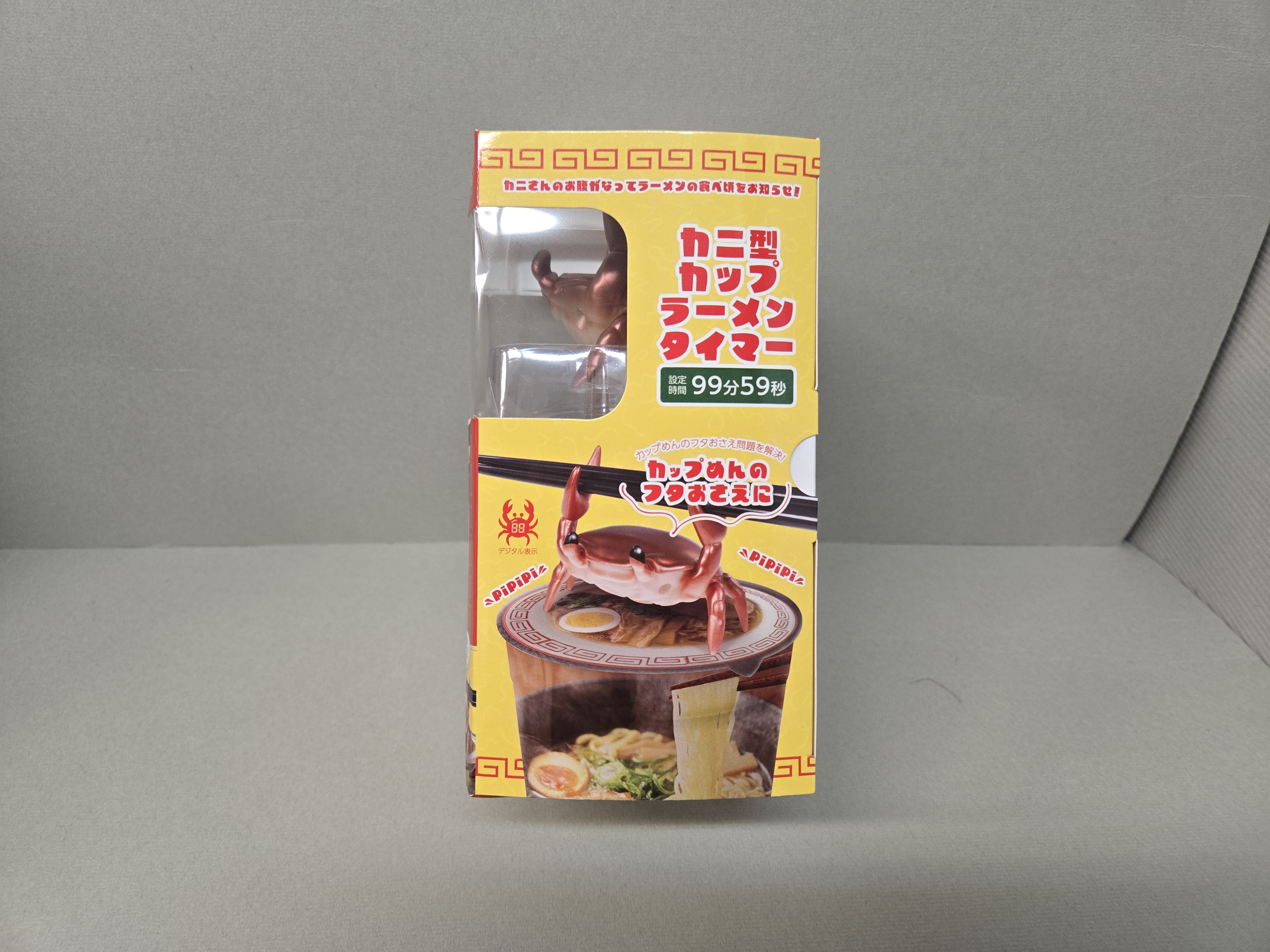 蟹仔杯麵計時器