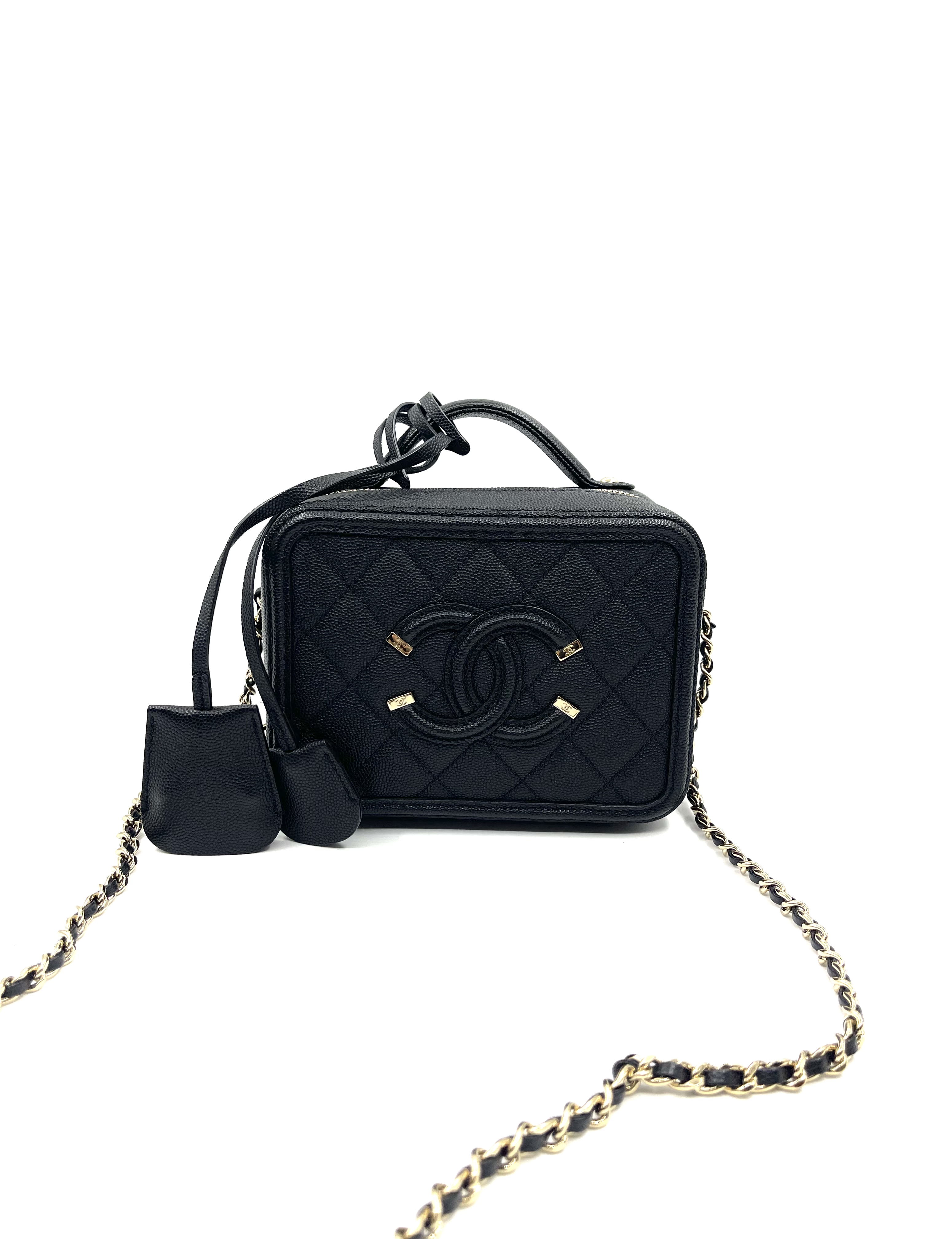 Pre-owned Chanel vanity case black / Product code: 2483101