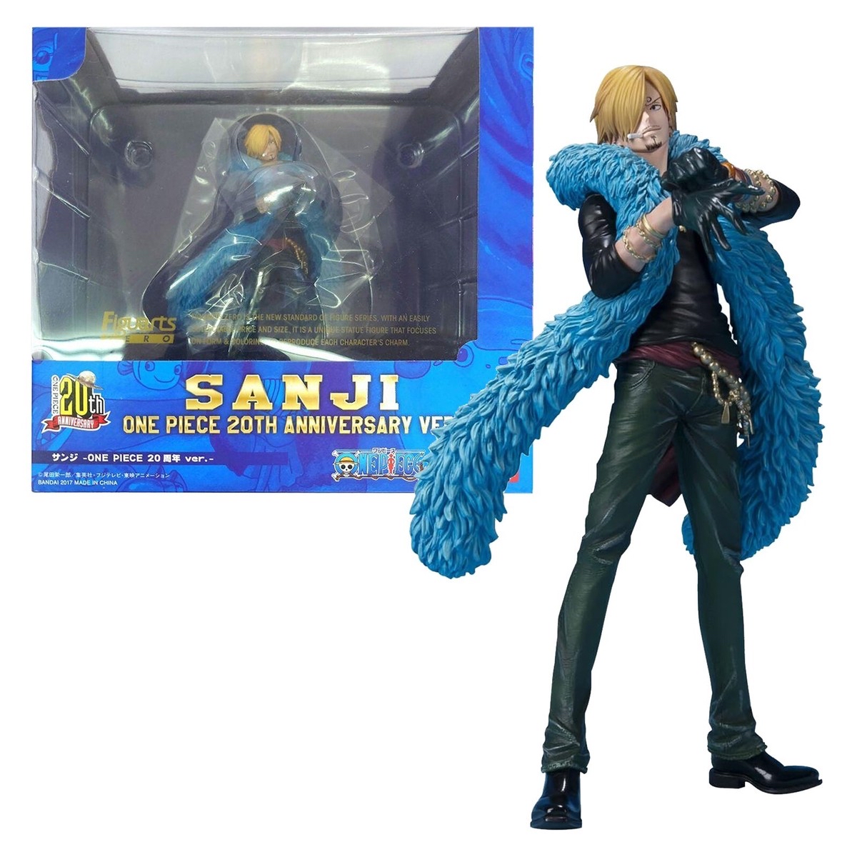 海賊王 20th 週年紀念 Figuarts Zero 山治 PVC figure one piece Sanji